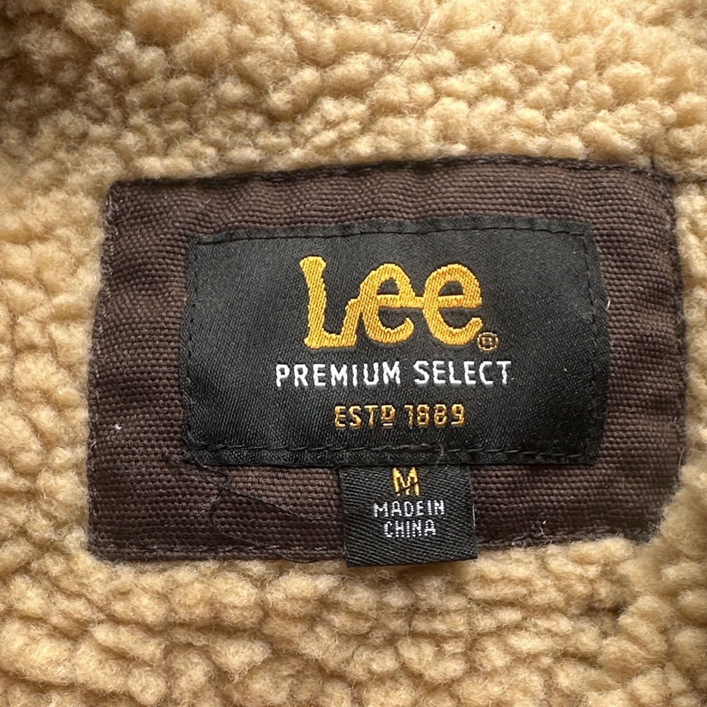 Lee Men's Chocolate Brown Fleece-Lined Vest - Picture 2 of 8